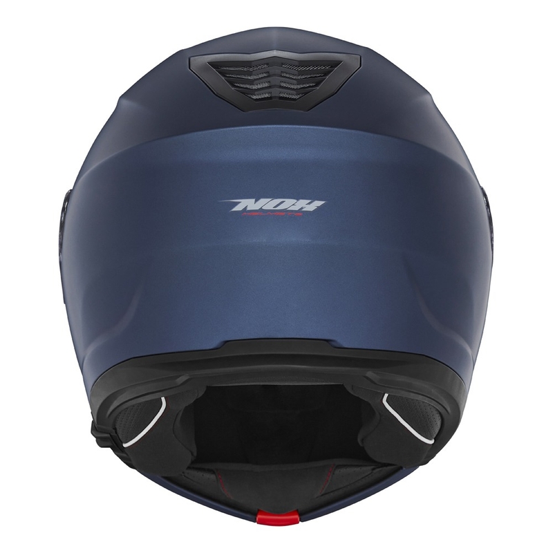 Casca de motocicleta rabatabila NOX N968 albastru mat