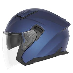 Casca deschisa NOX N130 albastru mat