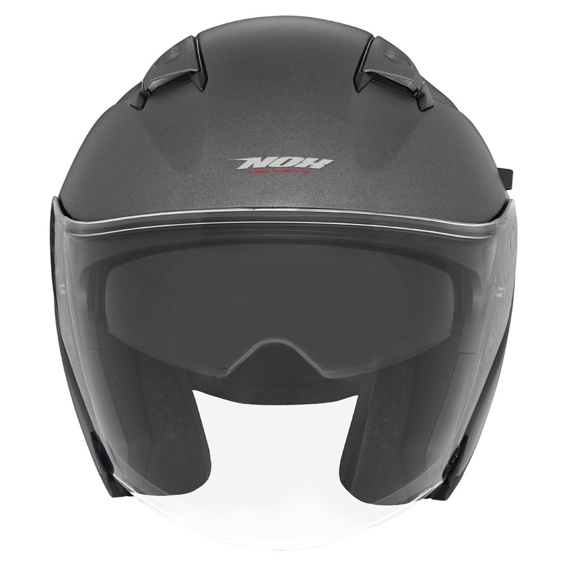 Casca moto deschisa NOX N130 titan mat