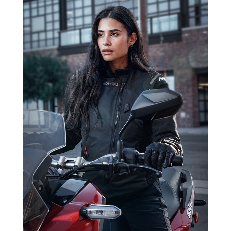 Vesta airbag dama Alpinestars Stella TECH-AIR®3 sistem negru-gri inchis