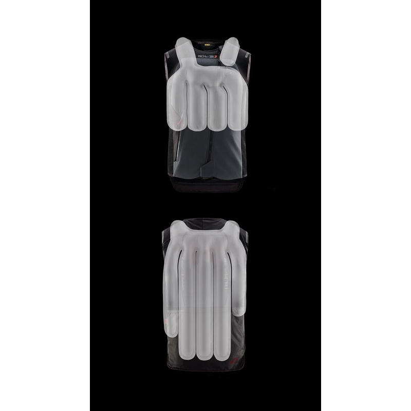 Vesta airbag dama Alpinestars Stella TECH-AIR®3 sistem negru-gri inchis