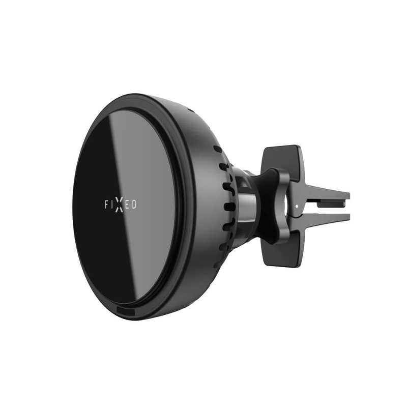 Suport cu încărcare fără fir și răcire activă FIX MagCool cu atașament MagSafe negru 15W