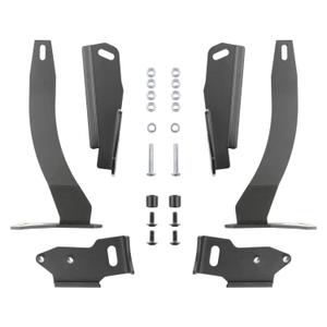 Suport pentru iluminare LED suplimentară Interfon pentru Honda Africa Twin (până în 2019) negru