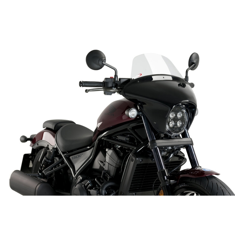 Parbriz PUIG BATWING SML TOURING transparent pentru HONDA CMX 1100 Rebel 2021-2024