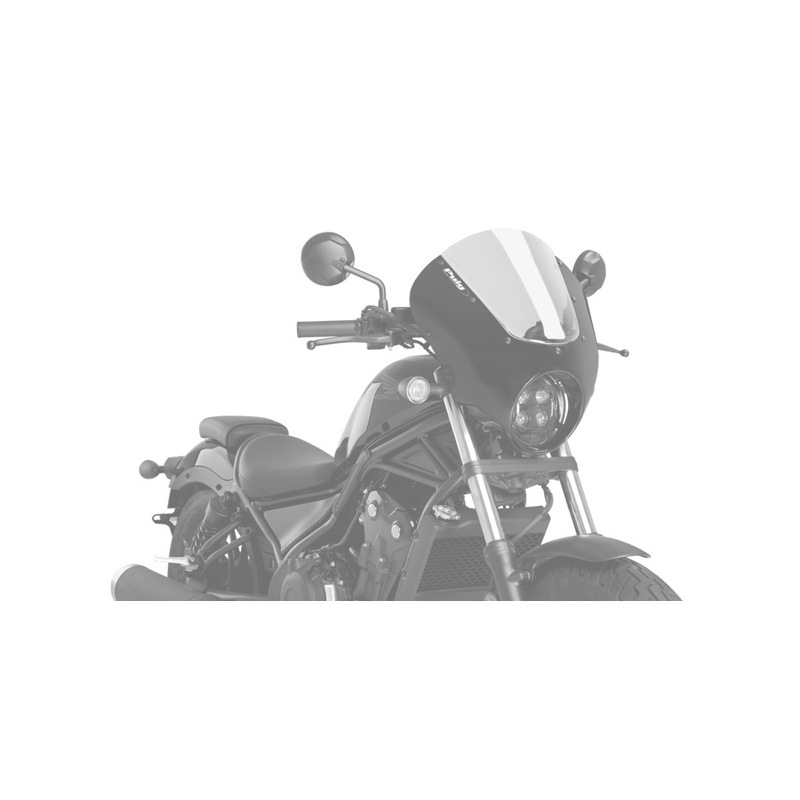 Semifairing PUIG DARK NIGHT dark smoke