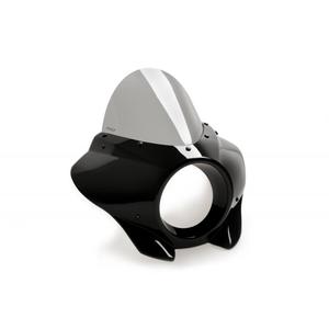 Semifairing PUIG MIRAGE 21461H smoke gloss black housing