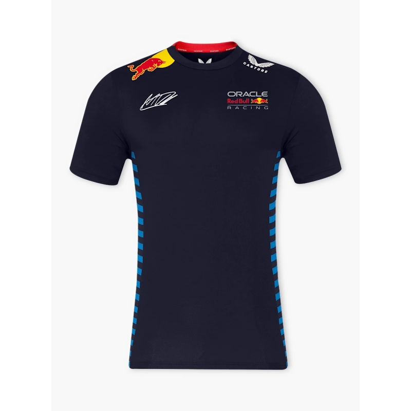 Tricou Red Bull Racing F1 Max Verstappen albastru închis