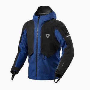 Geaca moto Revit Tectonic H2O negru-albastru