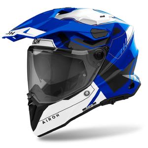 Cască de enduro Airoh Commander 2 Reveal 2024 albastru lucios