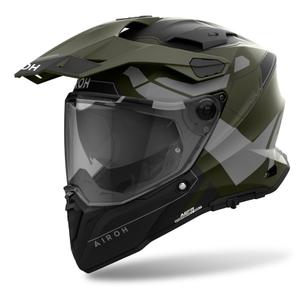 Cască de enduro Airoh Commander 2 Reveal 2024 verde mat