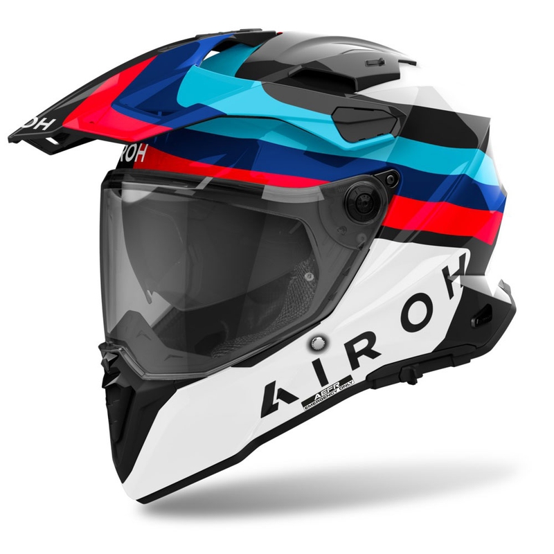 Cască Enduro Airoh Commander 2 Doom negru lucios