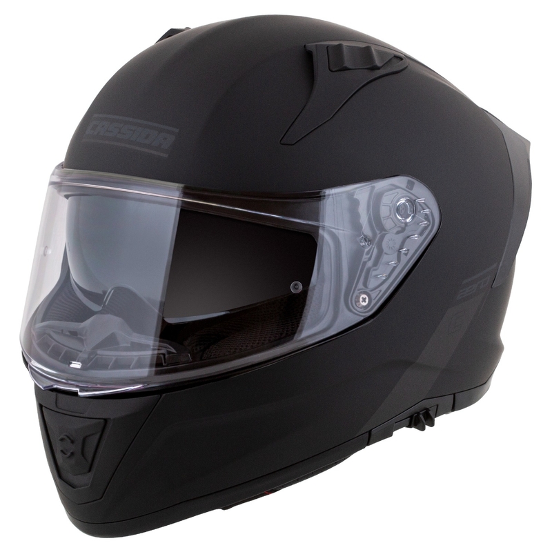 Casca moto integrala Cassida Aero negru-gri mat
