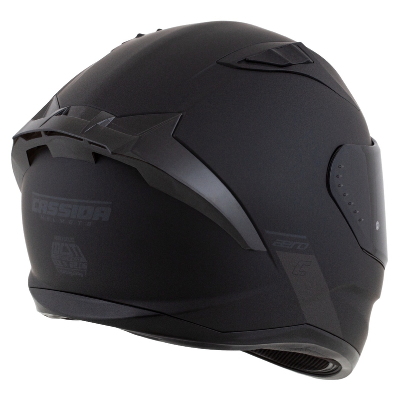 Casca moto integrala Cassida Aero negru-gri mat