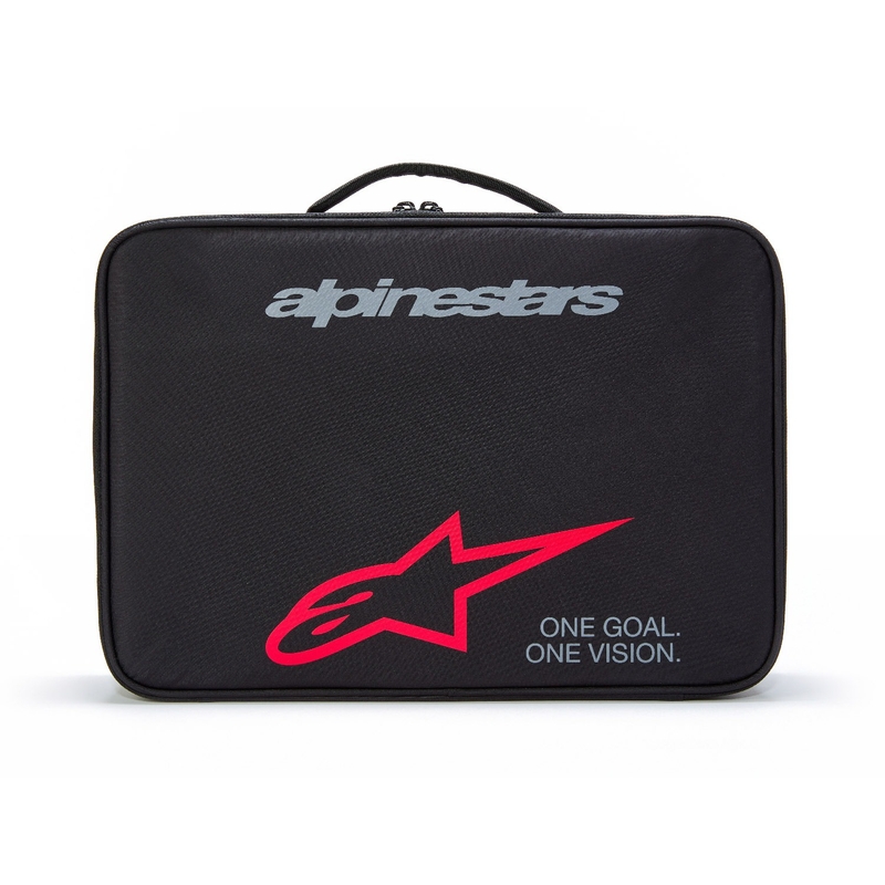Husa pentru ochelari Alpinestars Supertech Vision negru-rosu