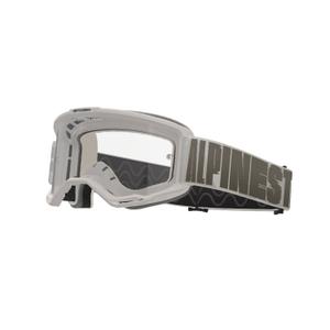 Ochelari de motocross Alpinestars Vision 5 Hollow nisip cu plexiglas transparent