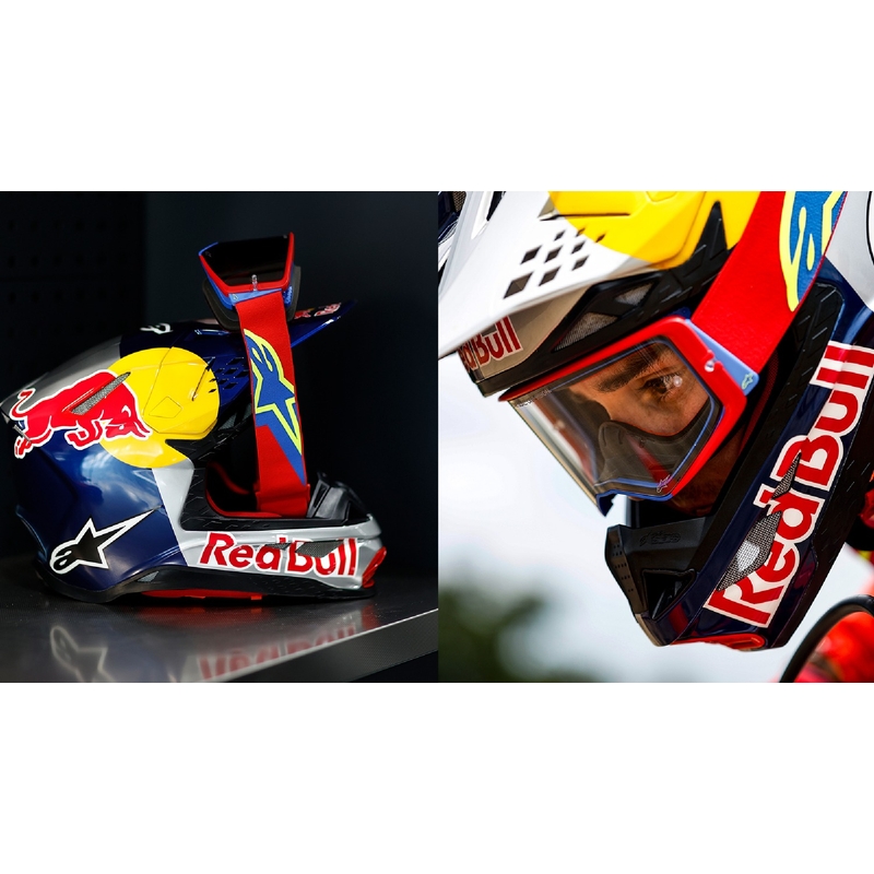 Ochelari de motocross Alpinestars Supertech Corp negru-gri cu lentile transparente