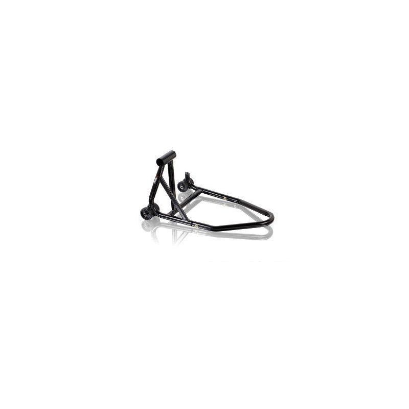 Rear stand PUIG Negru for single-sided swingarm with left-side transmission