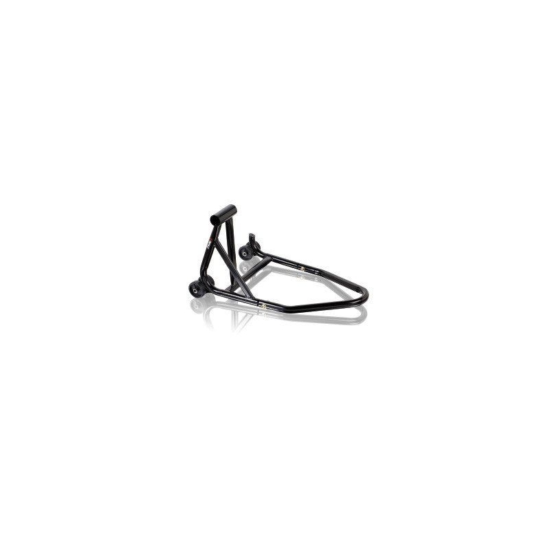 Rear stand PUIG Negru for single-sided swingarm with left-side transmission