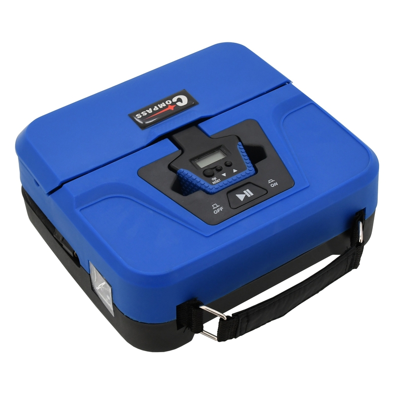 Compresor 12V BOX digital 3in1