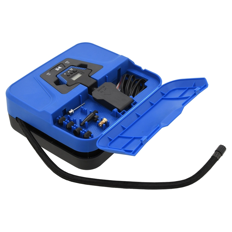 Compresor 12V BOX digital 3in1