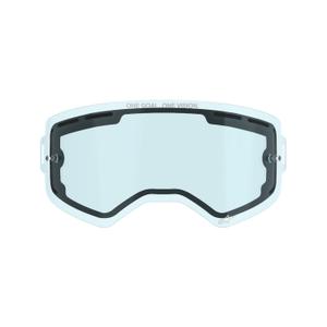 Plexiglas pentru ochelari dublu anti-aburire Alpinestars Supertech albastru