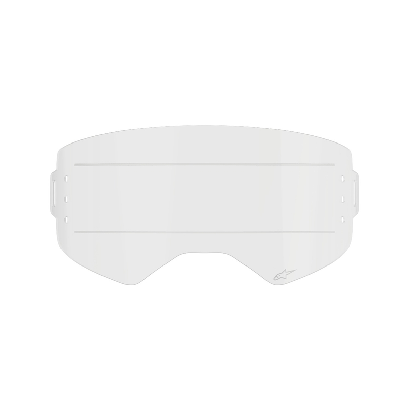 Plexiglas pentru ochelari de protecție Alpinestars Supertech pentru sistemul roll-off transparent