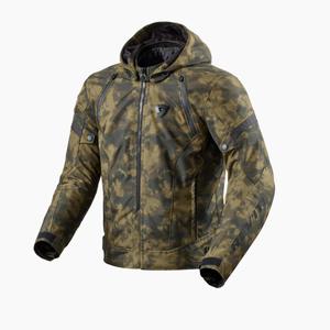 Geacă moto Revit Flare 3 H2O camo verde închis
