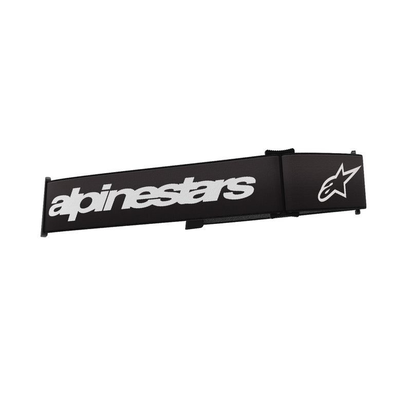 Curea pentru ochelari Alpinestars Supertech/Vision 8 negru-alb