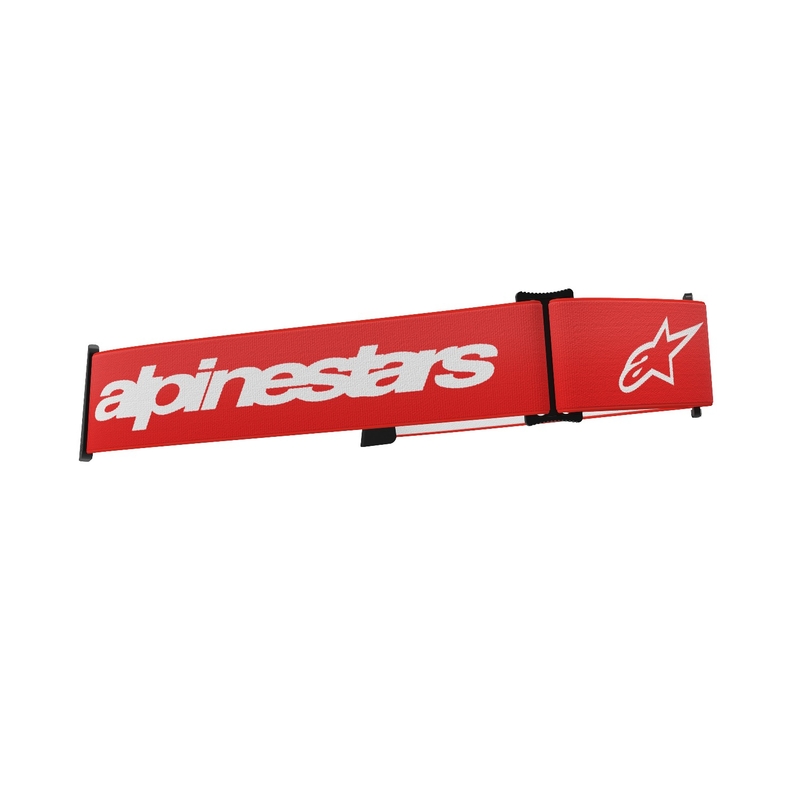 Curea pentru ochelari Alpinestars Supertech/Vision 8 roșu-alb