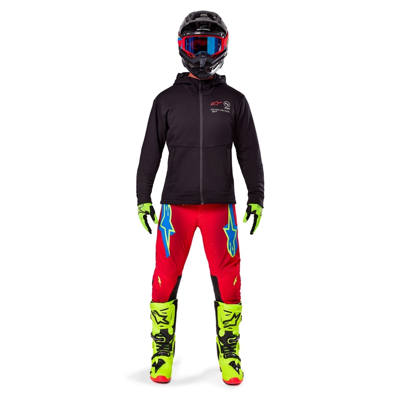 Fleece Alpinestars Racer MX negru