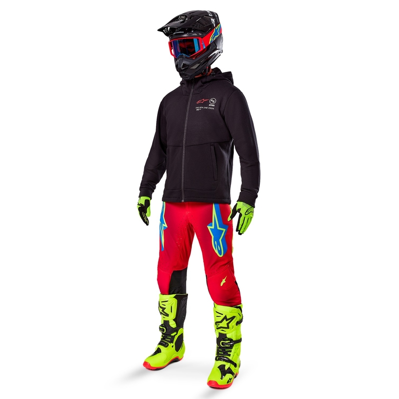 Fleece Alpinestars Racer MX negru
