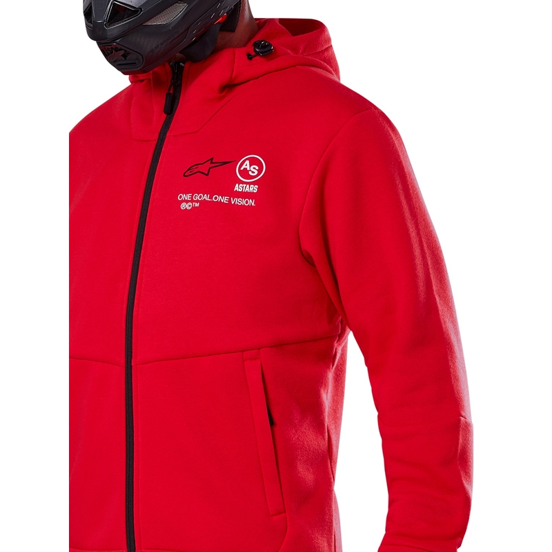 Fleece Alpinestars Racer MX Roșu