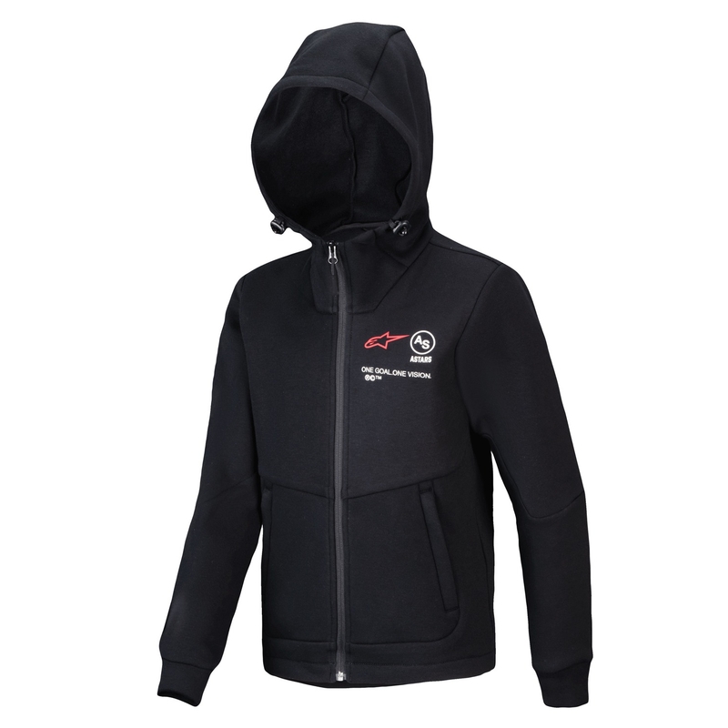 Hanorac pentru copii Alpinestars Racer MX Fleece negru