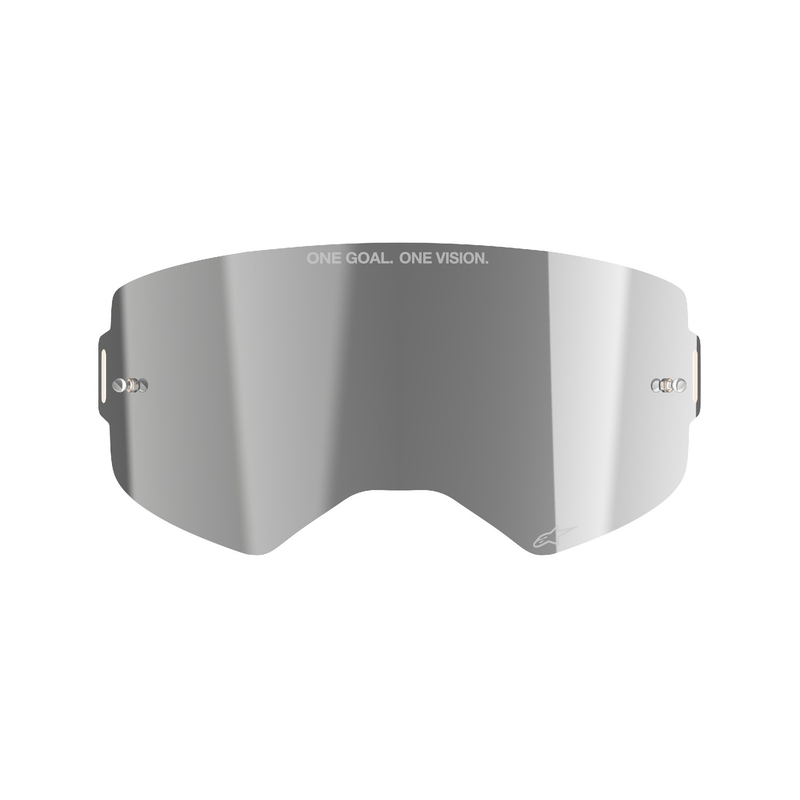Plexiglas pentru ochelarii de protecție Alpinestars Supertech Absolute Vision™, oglindă argintie