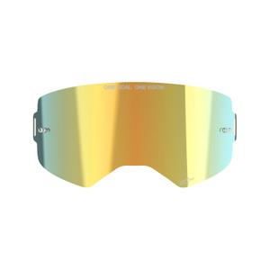 Plexiglas pentru ochelarii Alpinestars Supertech Absolute Vision™ oglindă auriu