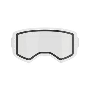 Plexiglas pentru ochelari de protecție Alpinestars Supertech cu dublu antiaburire pentru sistemul de rulare transparent