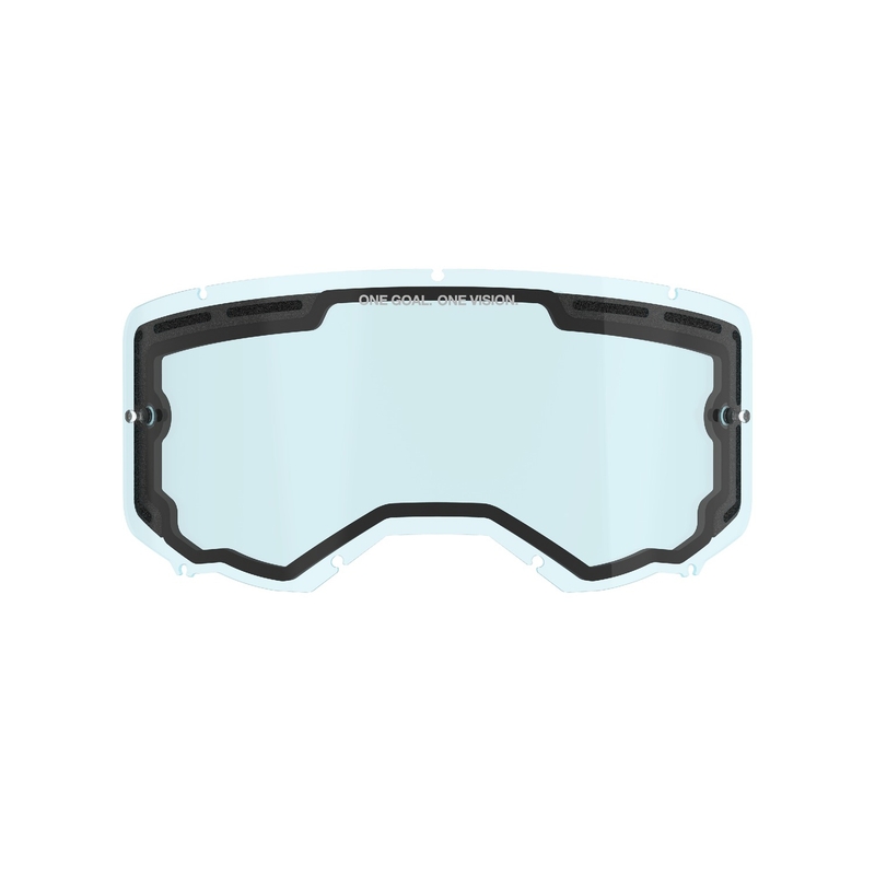 Plexiglass pentru ochelari dublu antiaburire Alpinestars Vision 8/5/3 albastru