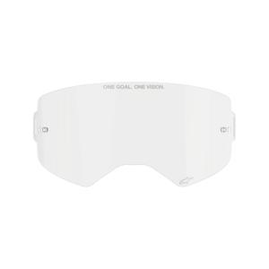 Plexiglas pentru ochelari clari Alpinestars Supertech
