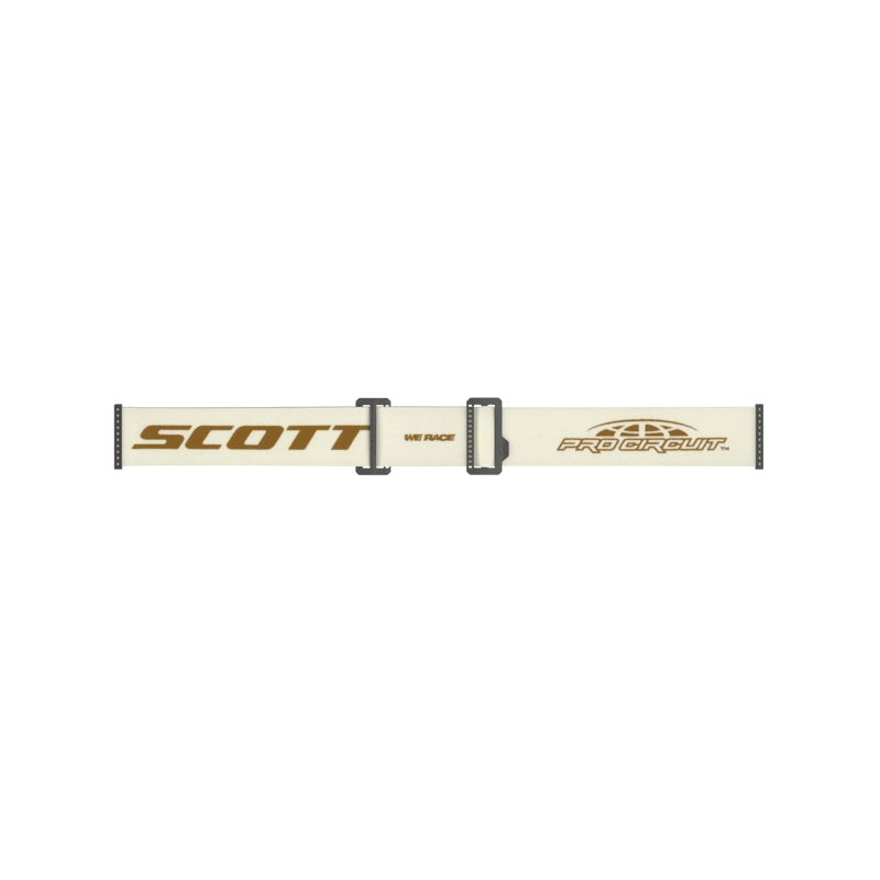 Ochelari de motocross SCOTT Prospect PRO Circuit AMP maro-bej cu plexiglas auriu
