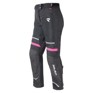Pantaloni de damă Street Racer Betty II Air pentru motocicletă negru-roz