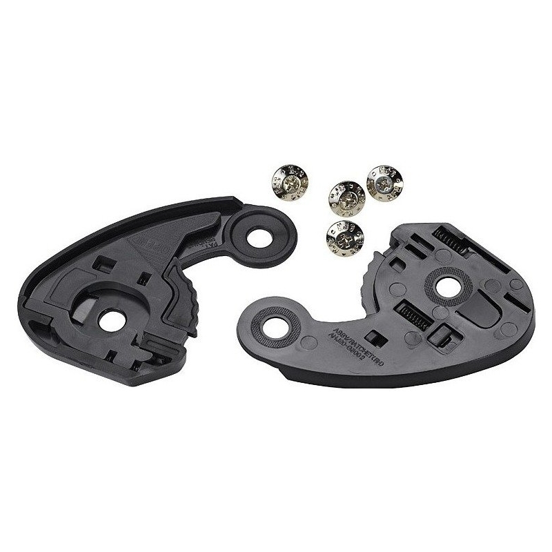 Mecanism de înlocuire HJC HJ-41 din plexiglas negru