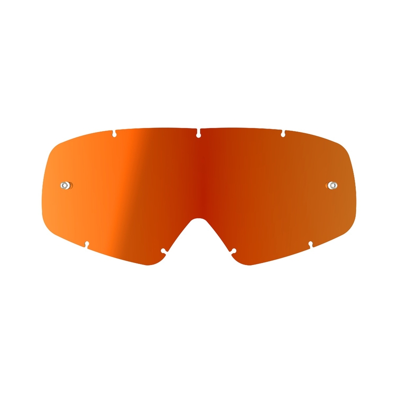 Plexiglass pentru copii pentru ochelarii Alpinestars Vision Youth oglinda rosie