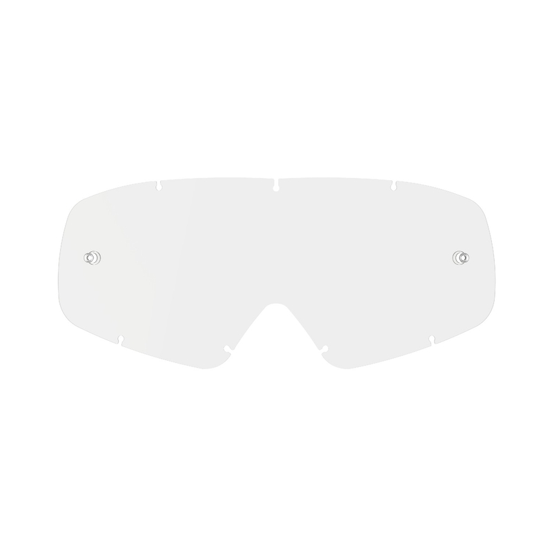 Plexiglass pentru copii pentru ochelari clari Alpinestars Vision Youth