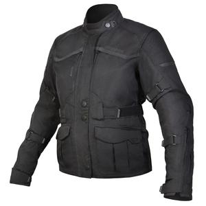 Jacheta de motociclete pentru femei Ozone Explorer II Black Vânzare lichidare