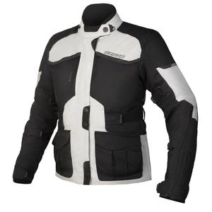 Jacheta de motociclete Ozone Explorer II Grey și Black pentru femei Vânzarea de motociclete lichidare