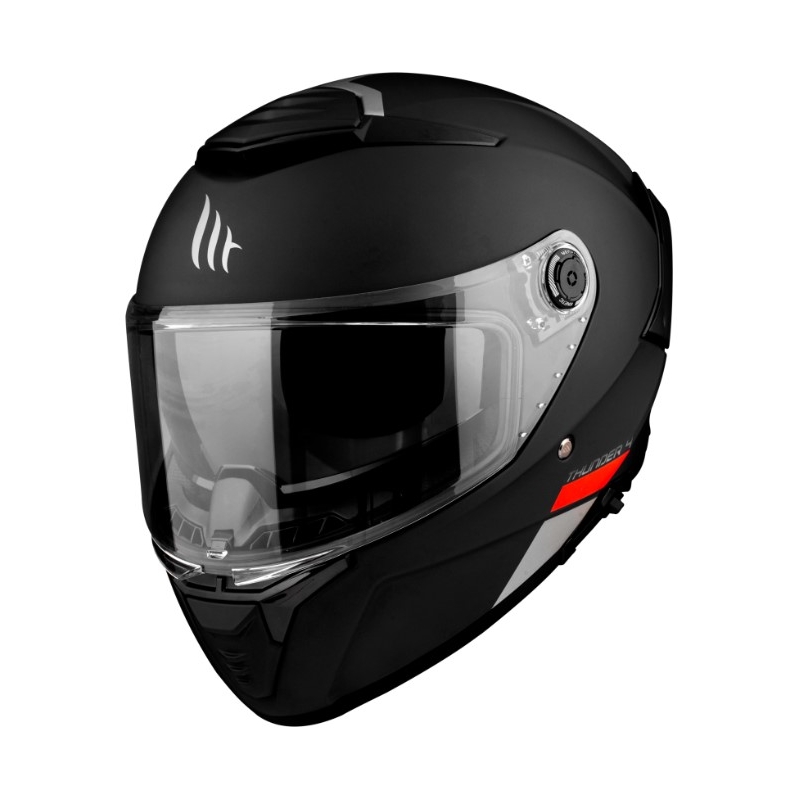 Cască integrală pentru motocicletă MT FF118SV Thunder 4 SV neagră mată - calitatea a II-a - II. calitate 