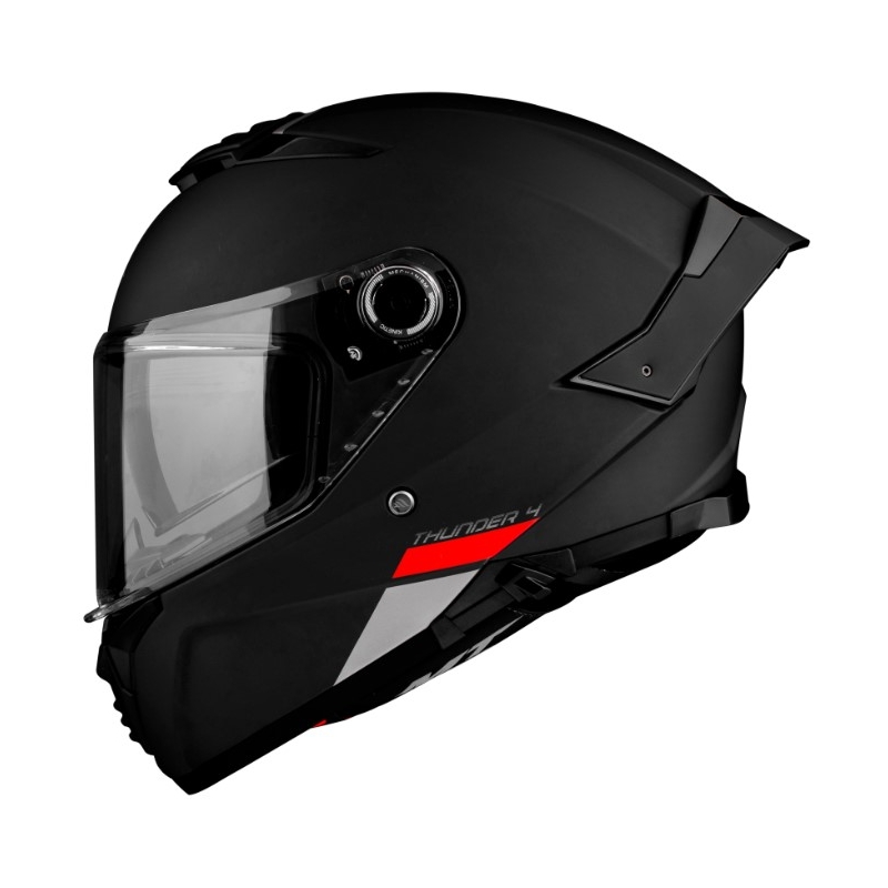 Cască integrală pentru motocicletă MT FF118SV Thunder 4 SV neagră mată - calitatea a II-a - II. calitate 