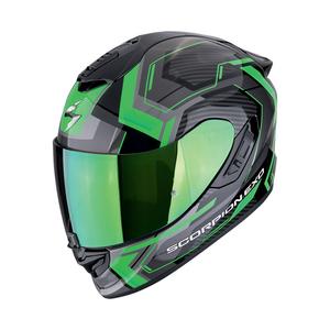 Casca moto integrala Scorpion EXO-1400 EVO II AIR LINART negru-verde