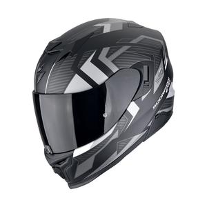 Casca moto integrala Scorpion EXO-520 EVO AIR SENSUS negru-argintiu mat