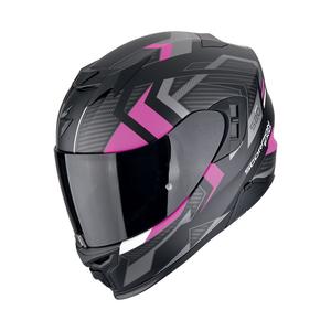 Casca moto integrala Scorpion EXO-520 EVO AIR SENSUS negru-roz mat